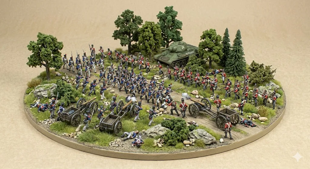 Diorama: Batalla de Waterloo