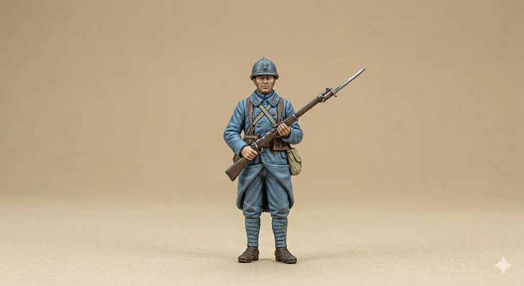 Poilu de Infantería Francesa