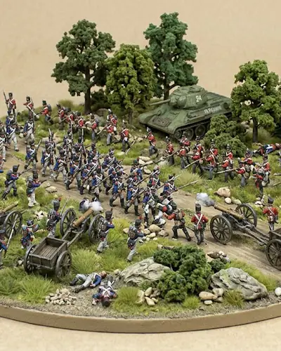 Diorama: Batalla de Waterloo